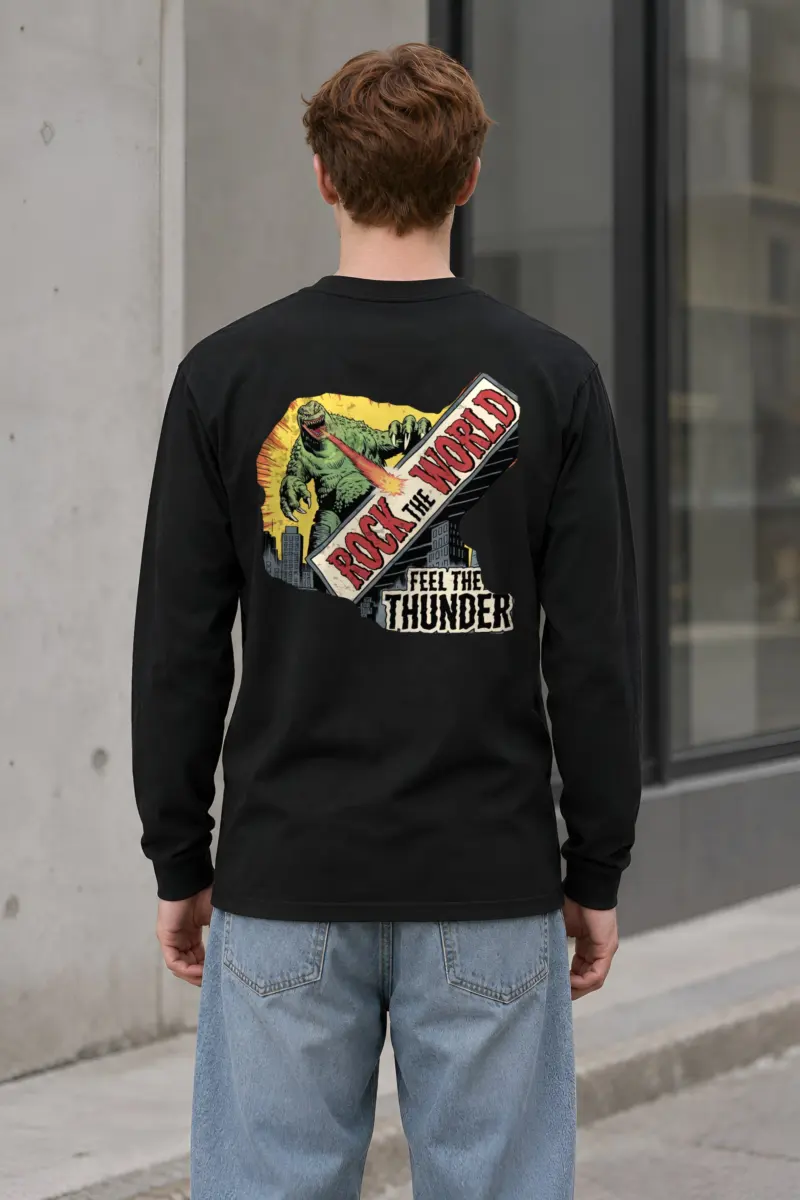 "Rock The World" Unisex Longsleeve T-shirt