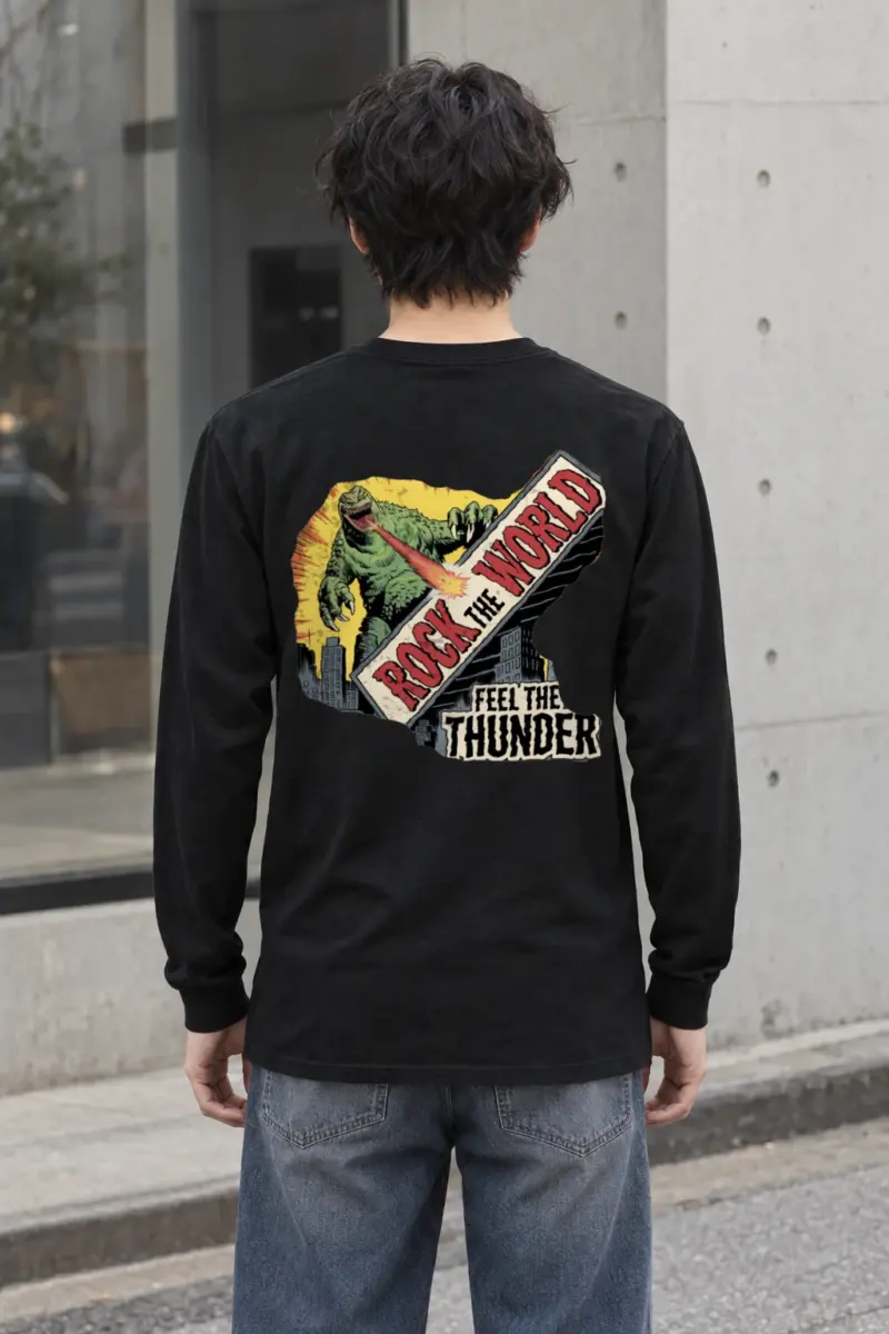 "Rock The World" Unisex Longsleeve T-shirt