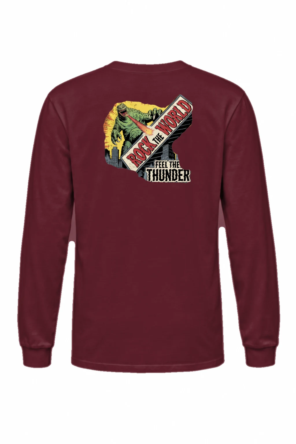 "Rock The World" Unisex Longsleeve T-shirt | Gildan 2400