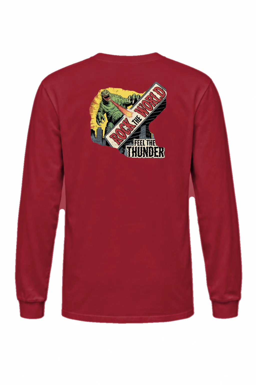 "Rock The World" Unisex Longsleeve T-shirt | Gildan 2400