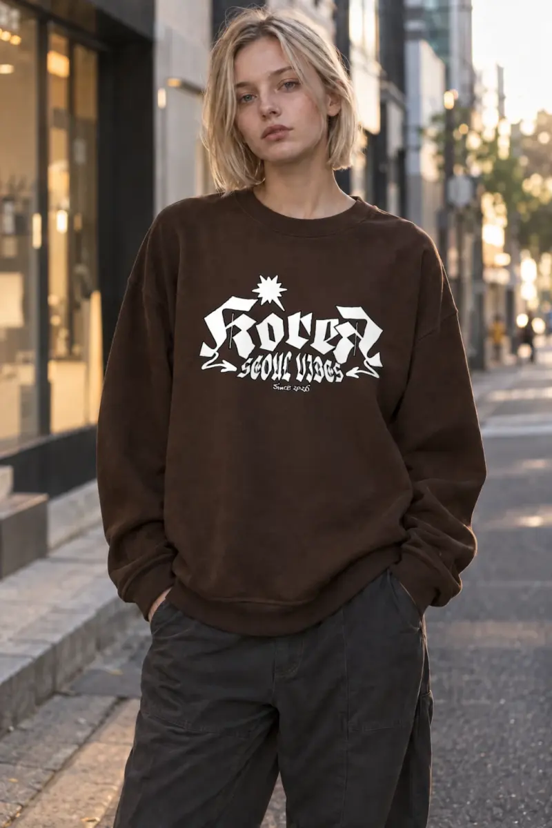 "Rock Your Vibes" Heavy Blend Unisex Crewneck Sweatshirt | Gildan 18000