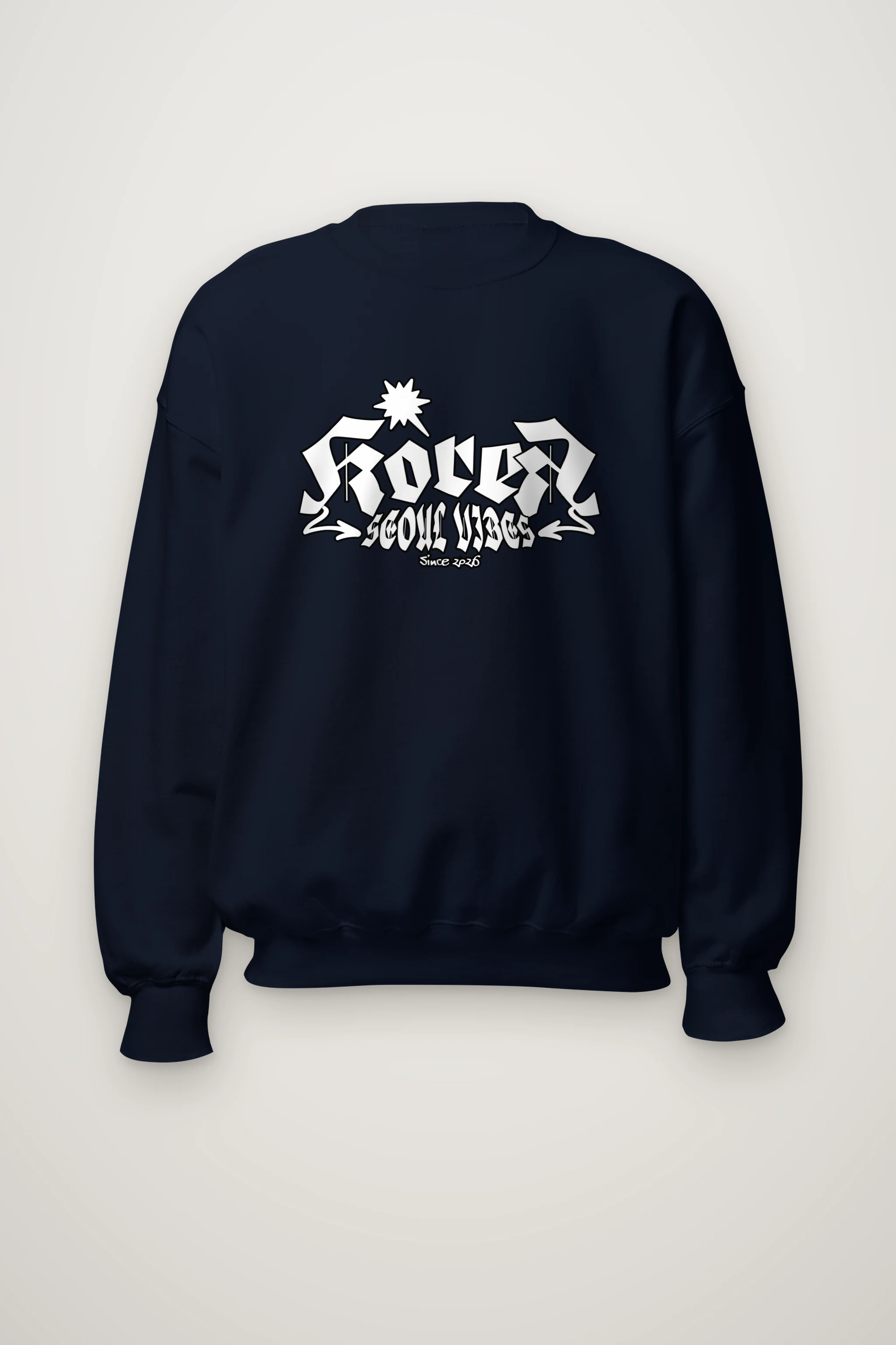 "Rock Your Vibes" Heavy Blend Unisex Crewneck Sweatshirt