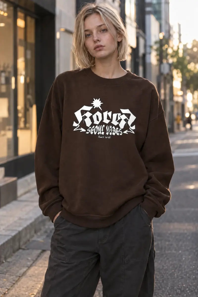 "Rock Your Vibes" Heavy Blend Unisex Crewneck Sweatshirt | Gildan 18000