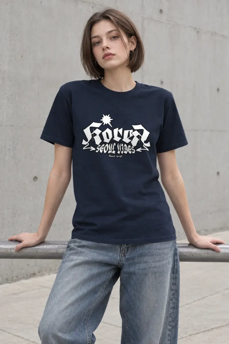 "Rock Your Vibes" Heavyweight Unisex Crewneck T-shirt