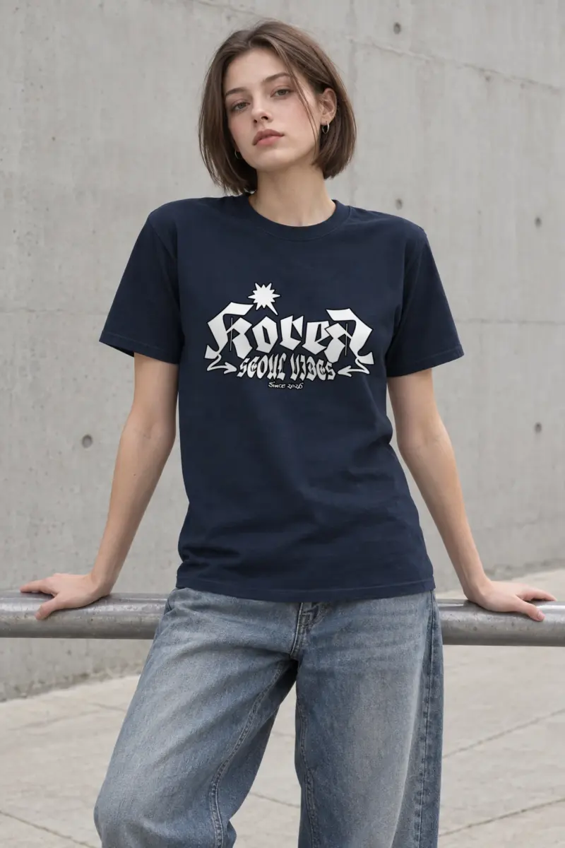 "Rock Your Vibes" Heavyweight Unisex Crewneck T-shirt