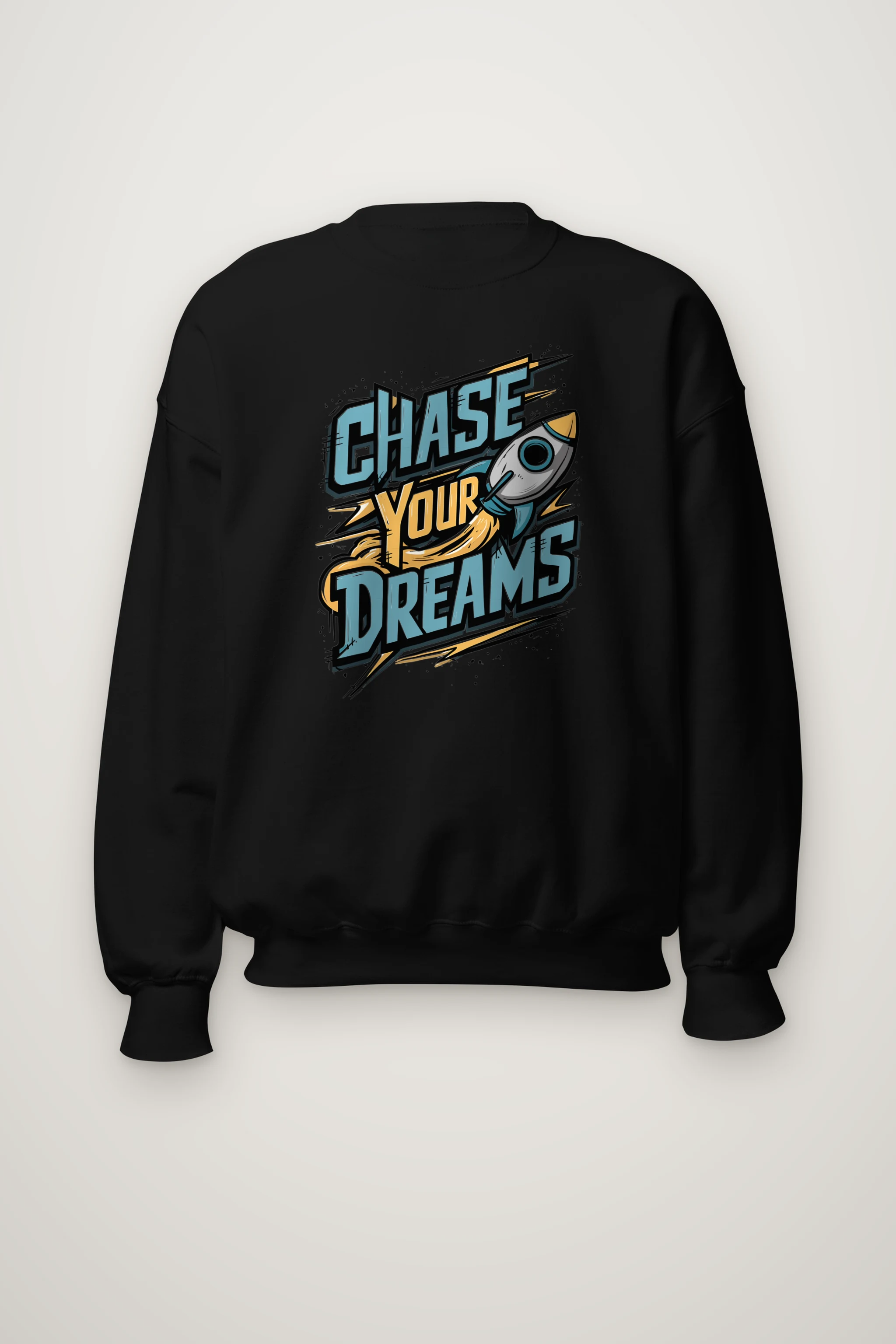 "Rocket Ambition" Heavy Blend Unisex Crewneck Sweatshirt