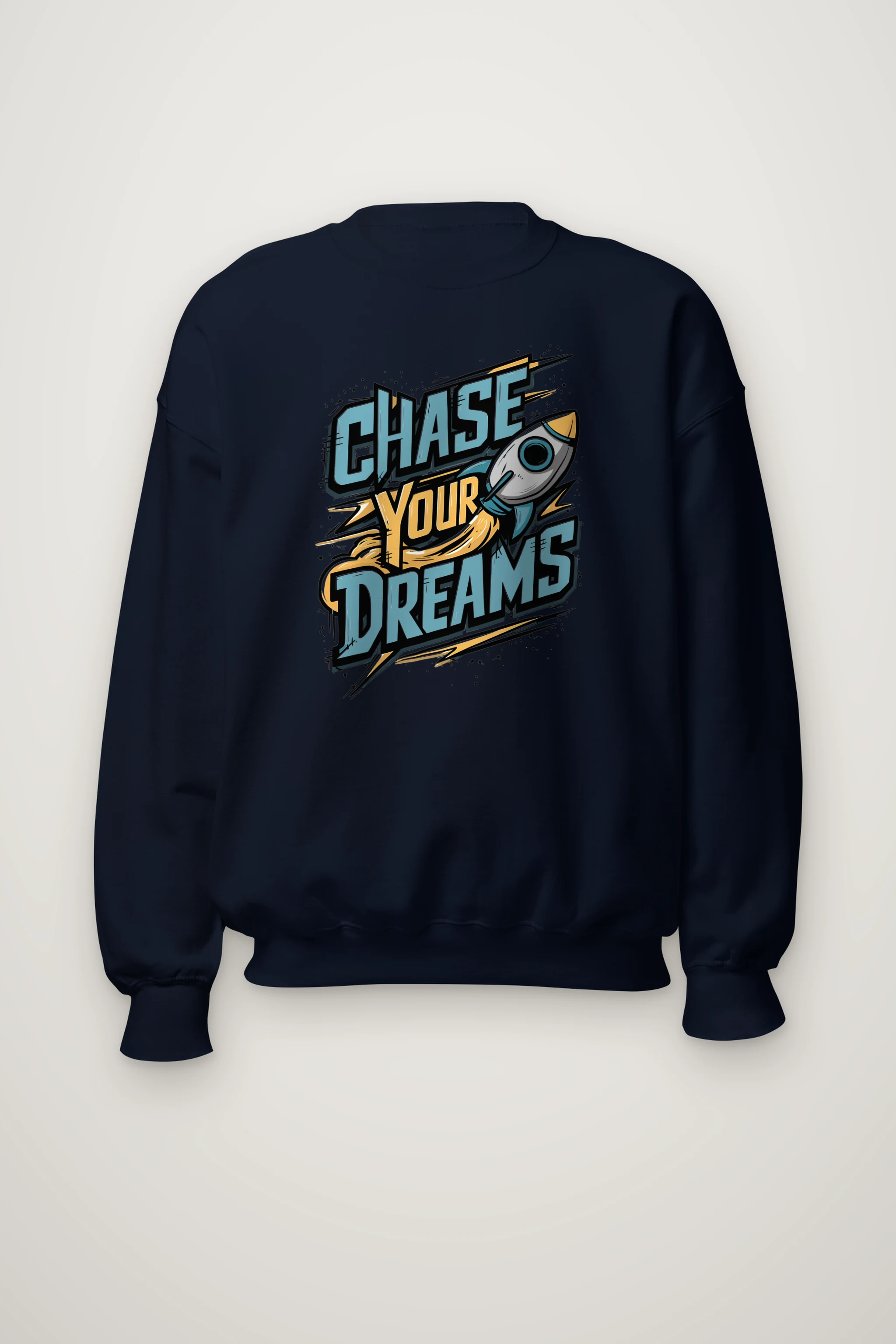 "Rocket Ambition" Heavy Blend Unisex Crewneck Sweatshirt