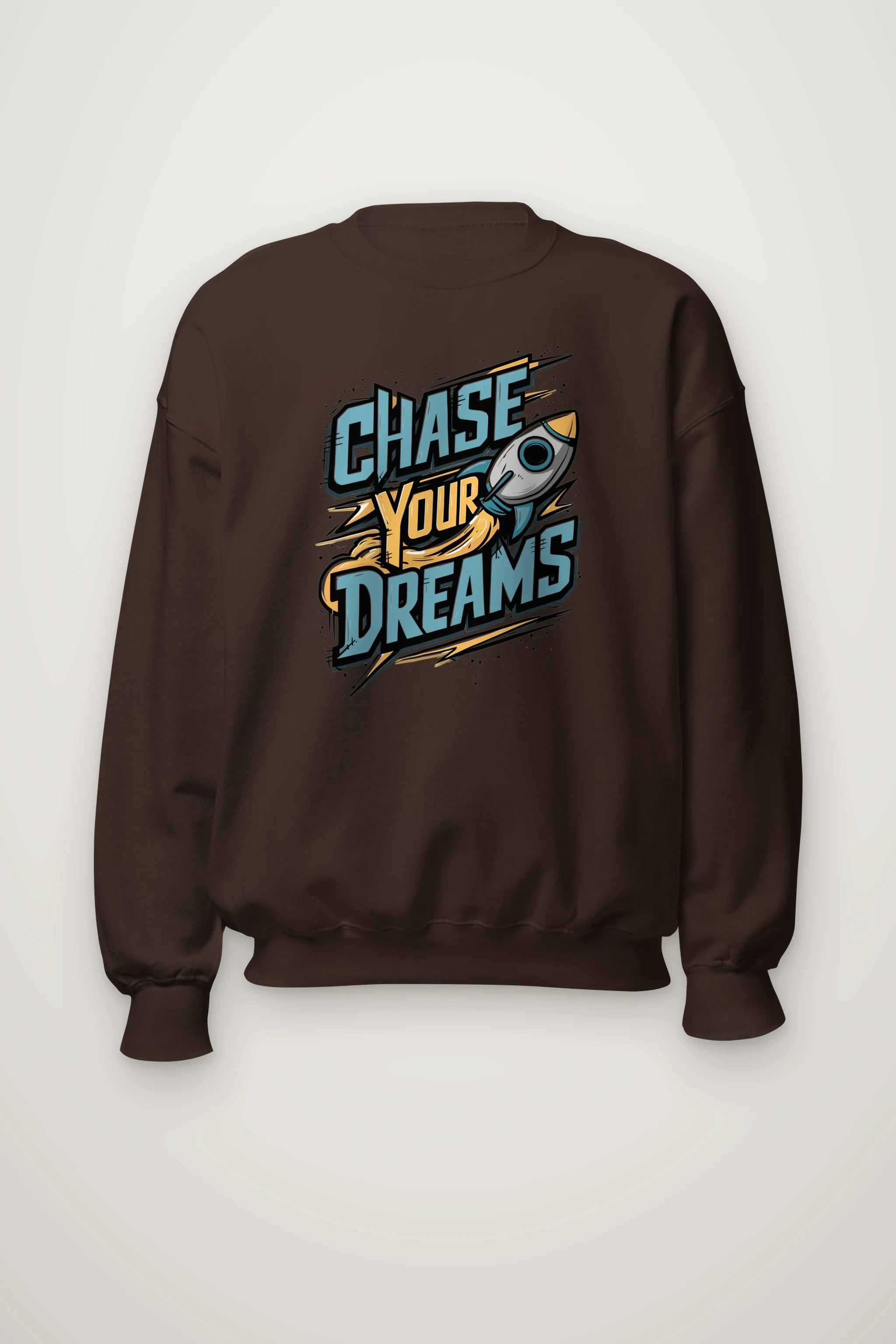 "Rocket Ambition" Heavy Blend Unisex Crewneck Sweatshirt