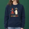 "Rocket Penguin Adventures" Heavy Blend Unisex Crewneck Sweatshirt