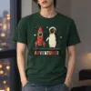 "Rocket Penguin Adventures" Heavyweight Unisex Crewneck T-shirt