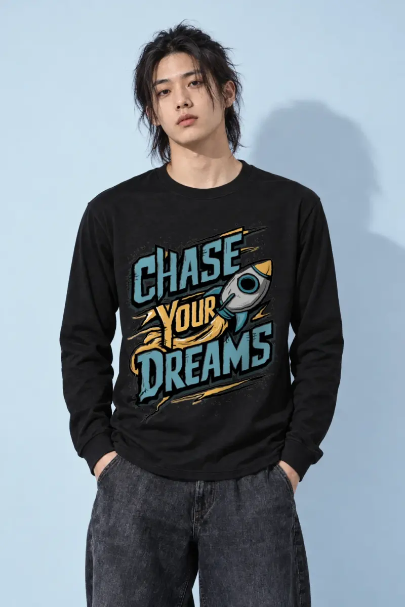 "Rocket Resolve" Unisex Longsleeve T-shirt | Gildan 2400