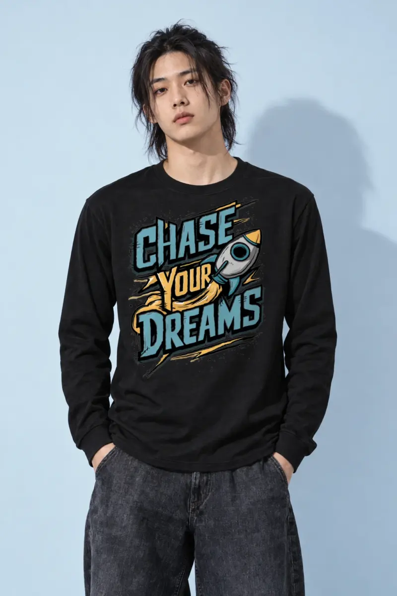 "Rocket Resolve" Unisex Longsleeve T-shirt