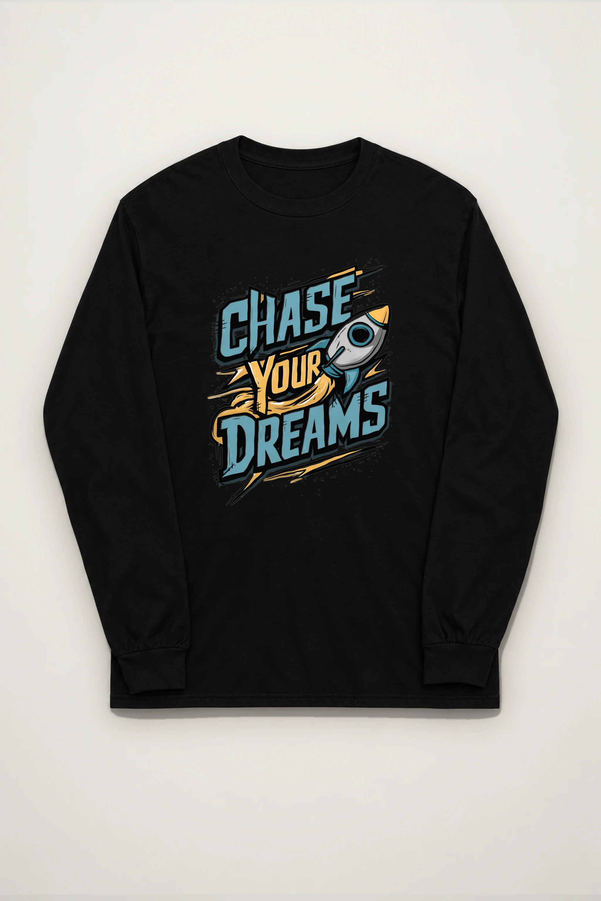 "Rocket Resolve" Unisex Longsleeve T-shirt