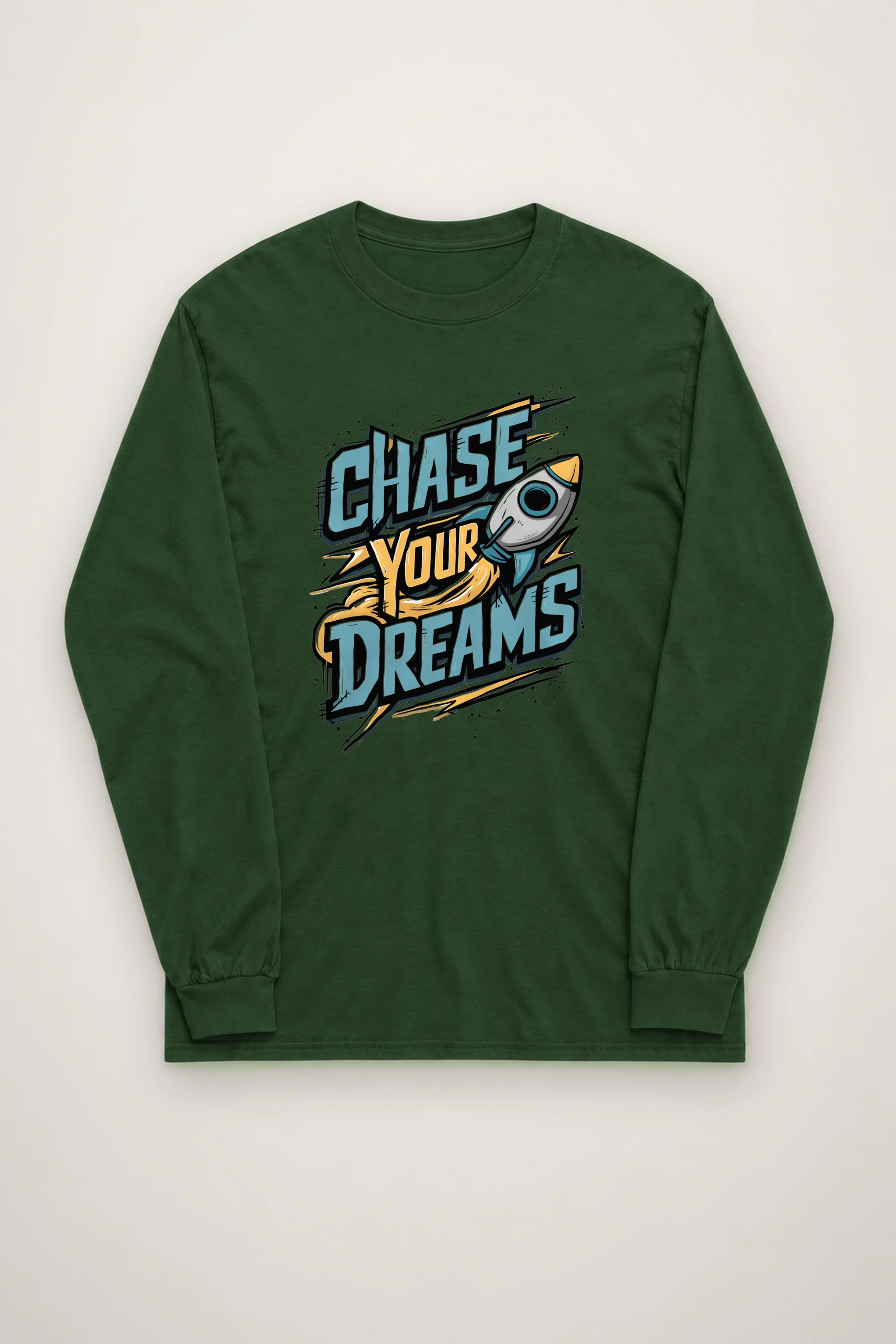 "Rocket Resolve" Unisex Longsleeve T-shirt