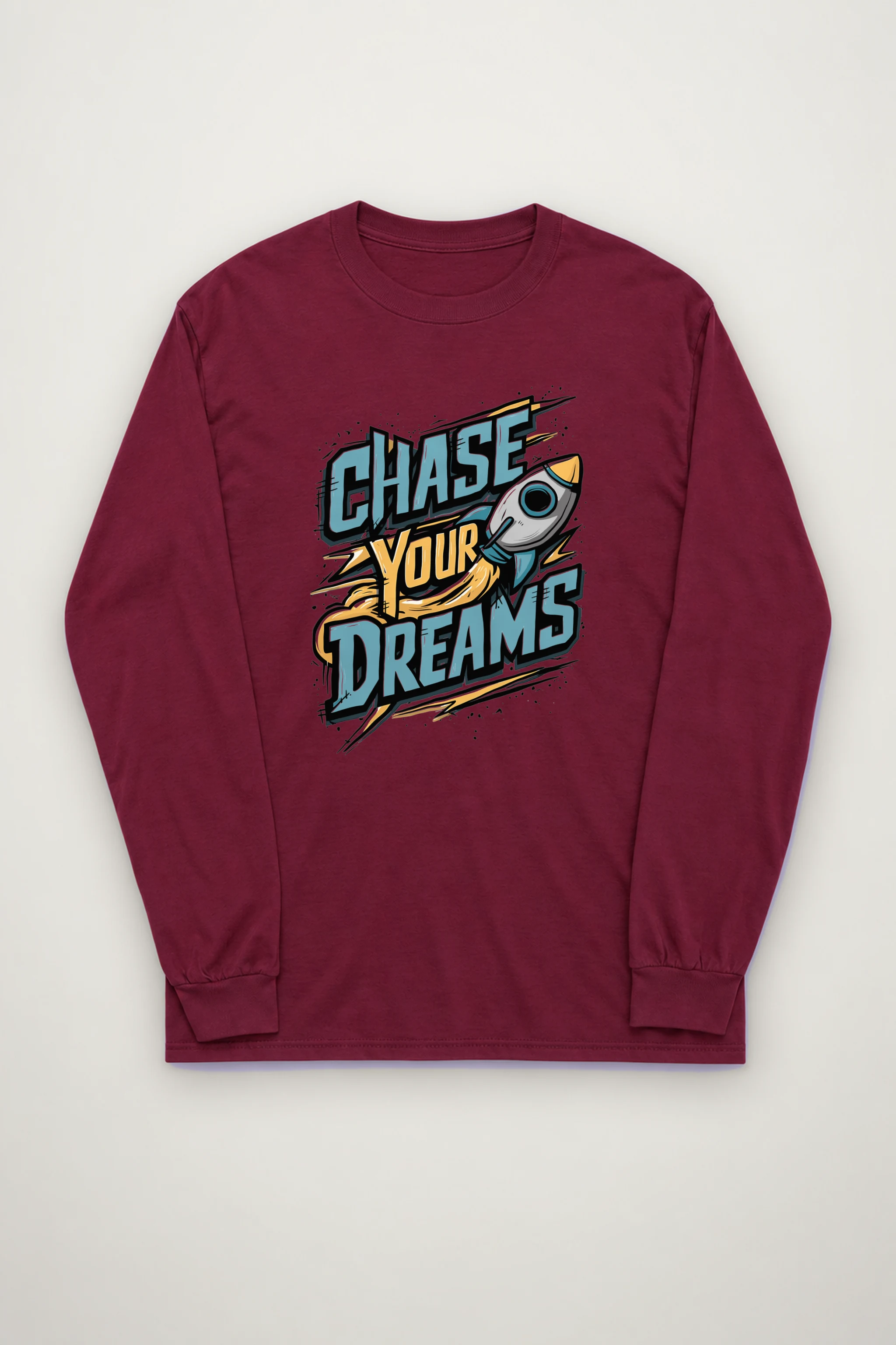 "Rocket Resolve" Unisex Longsleeve T-shirt