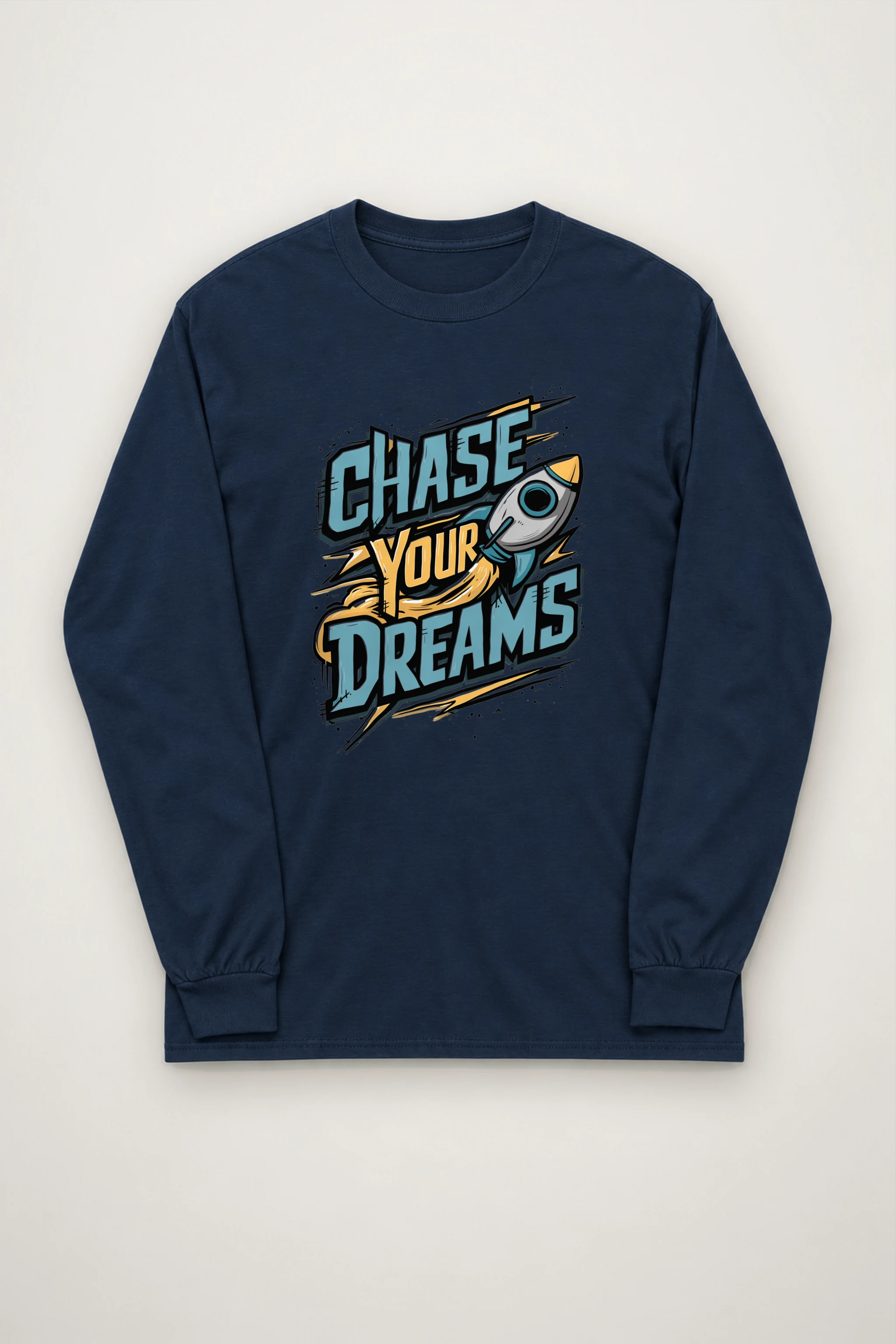 "Rocket Resolve" Unisex Longsleeve T-shirt