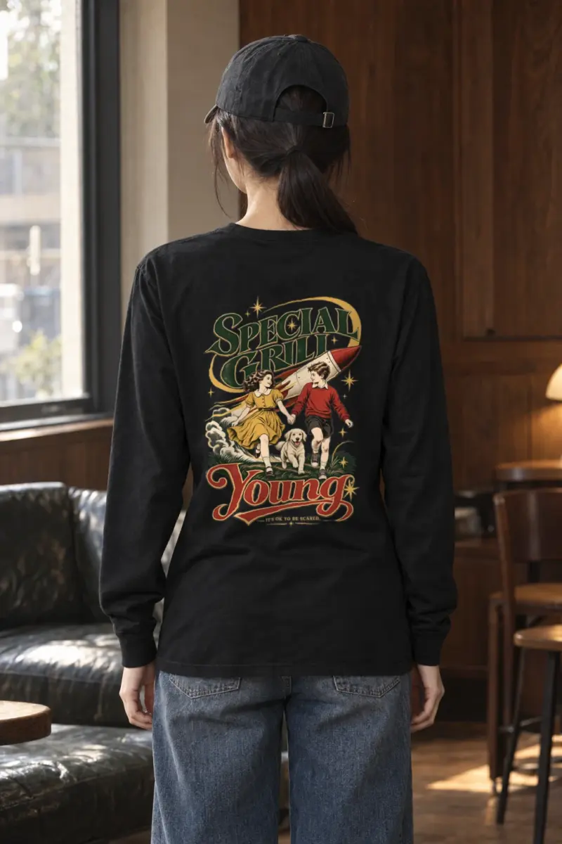 "Rocket Run" Unisex Longsleeve T-shirt