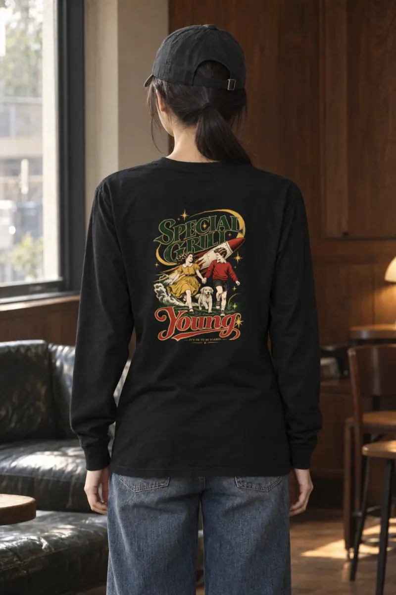 "Rocket Run" Unisex Longsleeve T-shirt