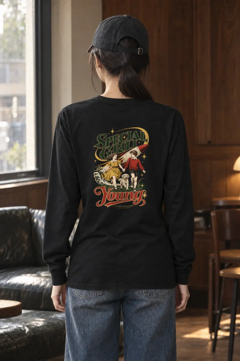 "Rocket Run" Unisex Longsleeve T-shirt