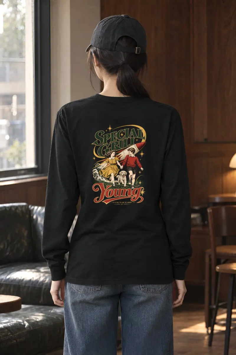 "Rocket Run" Unisex Longsleeve T-shirt