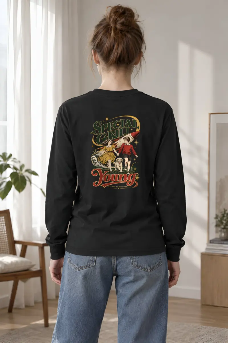 "Rocket Run" Unisex Longsleeve T-shirt