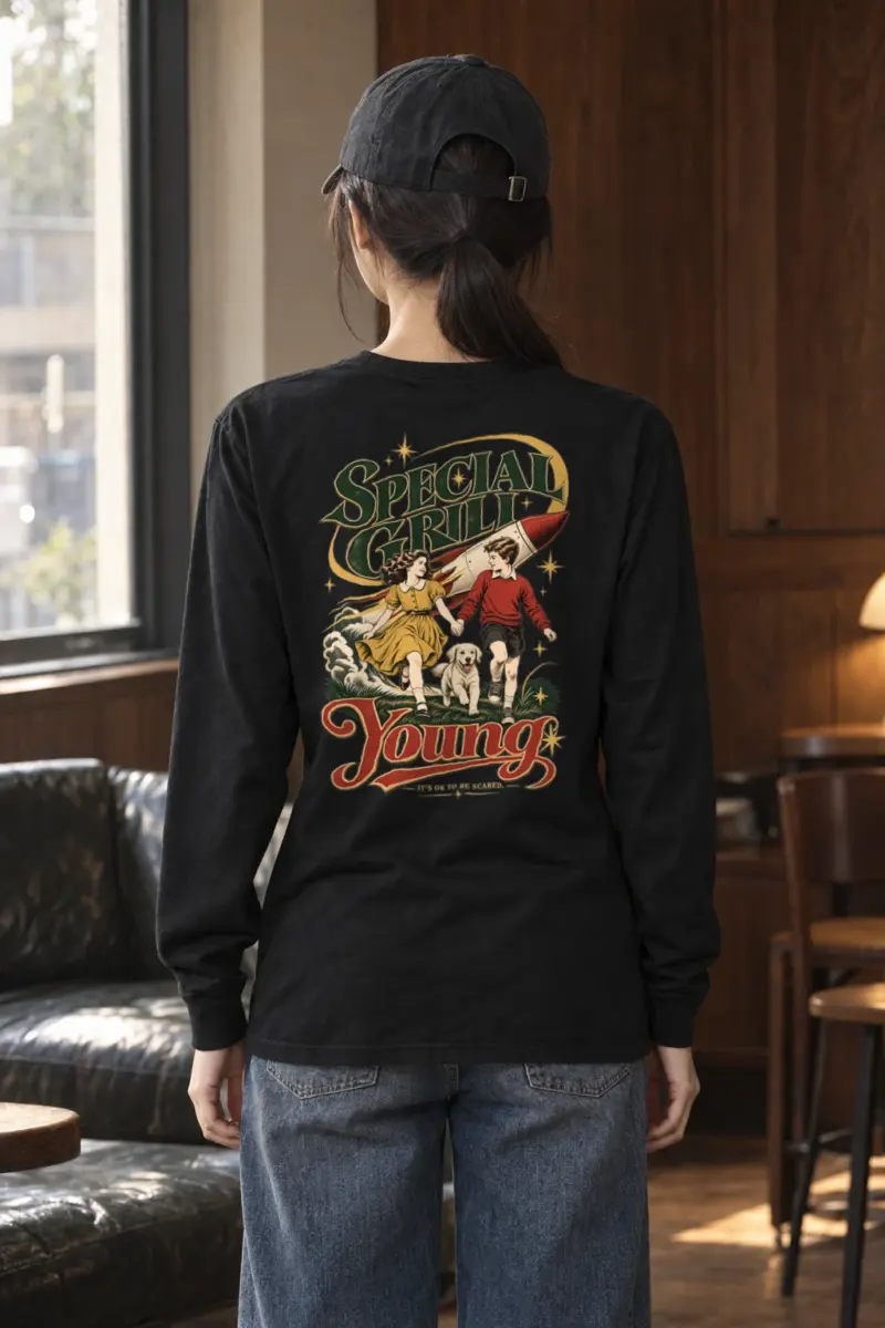 "Rocket Run" Unisex Longsleeve T-shirt