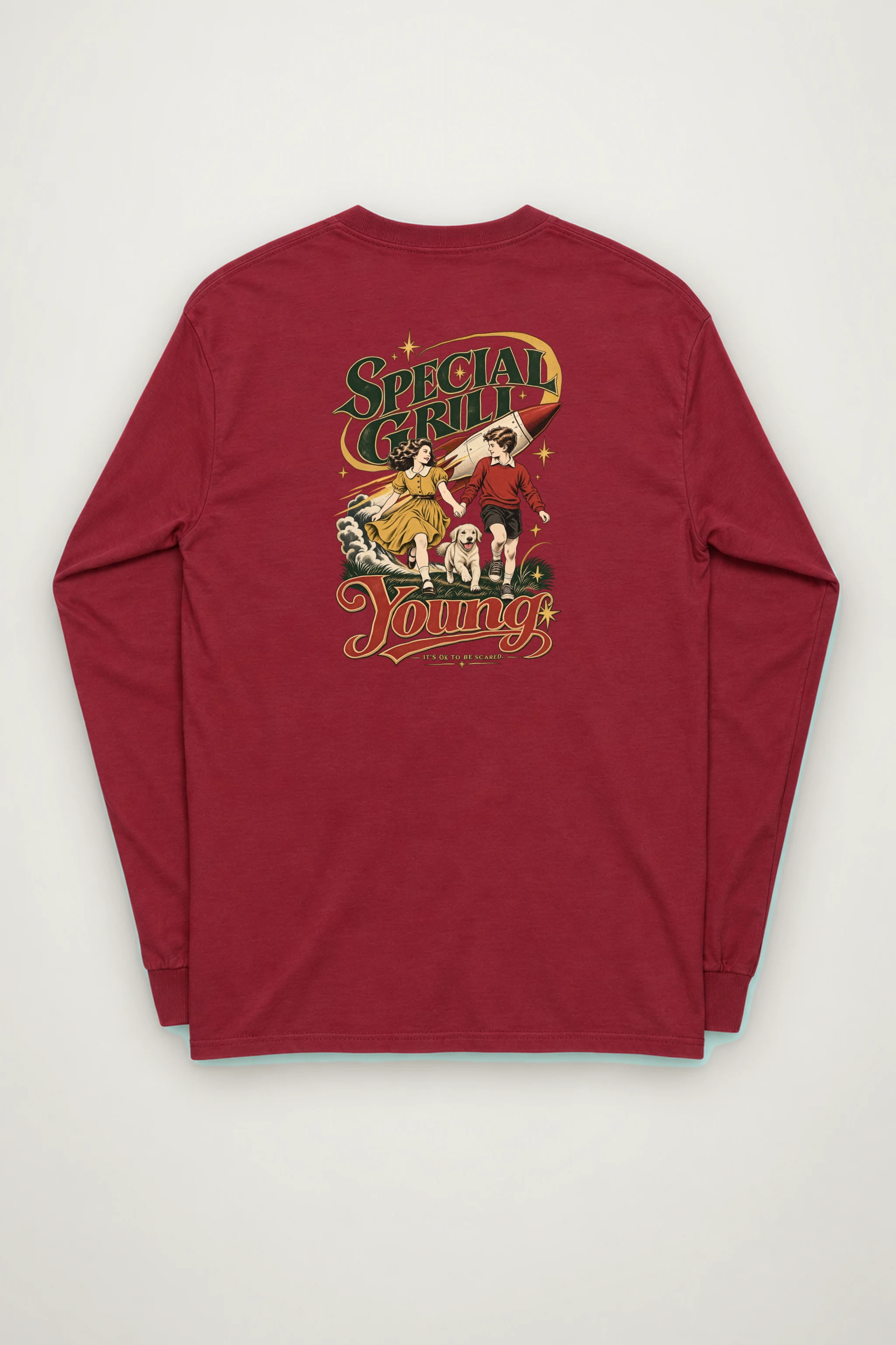 "Rocket Run" Unisex Longsleeve T-shirt