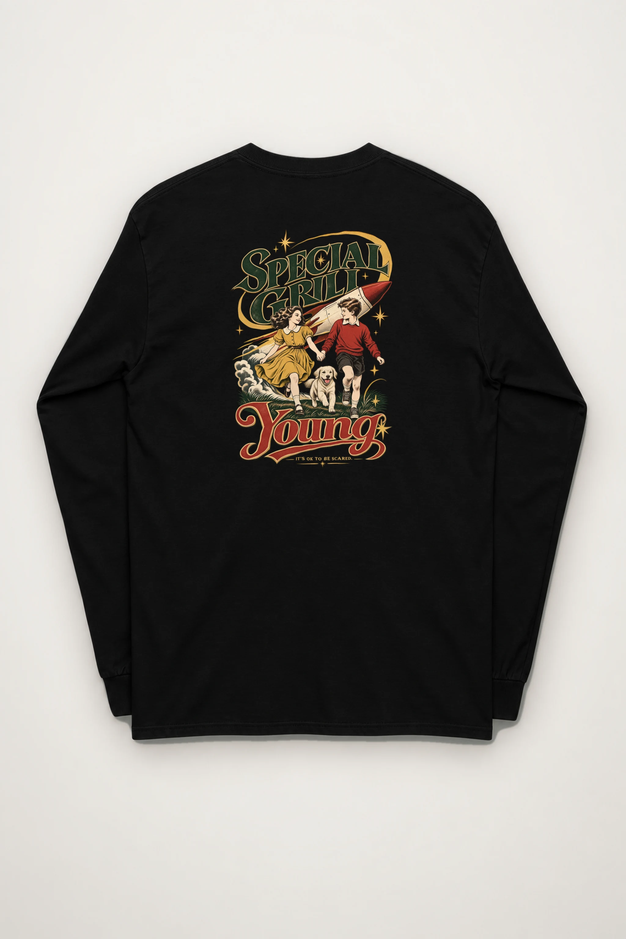 "Rocket Run" Unisex Longsleeve T-shirt