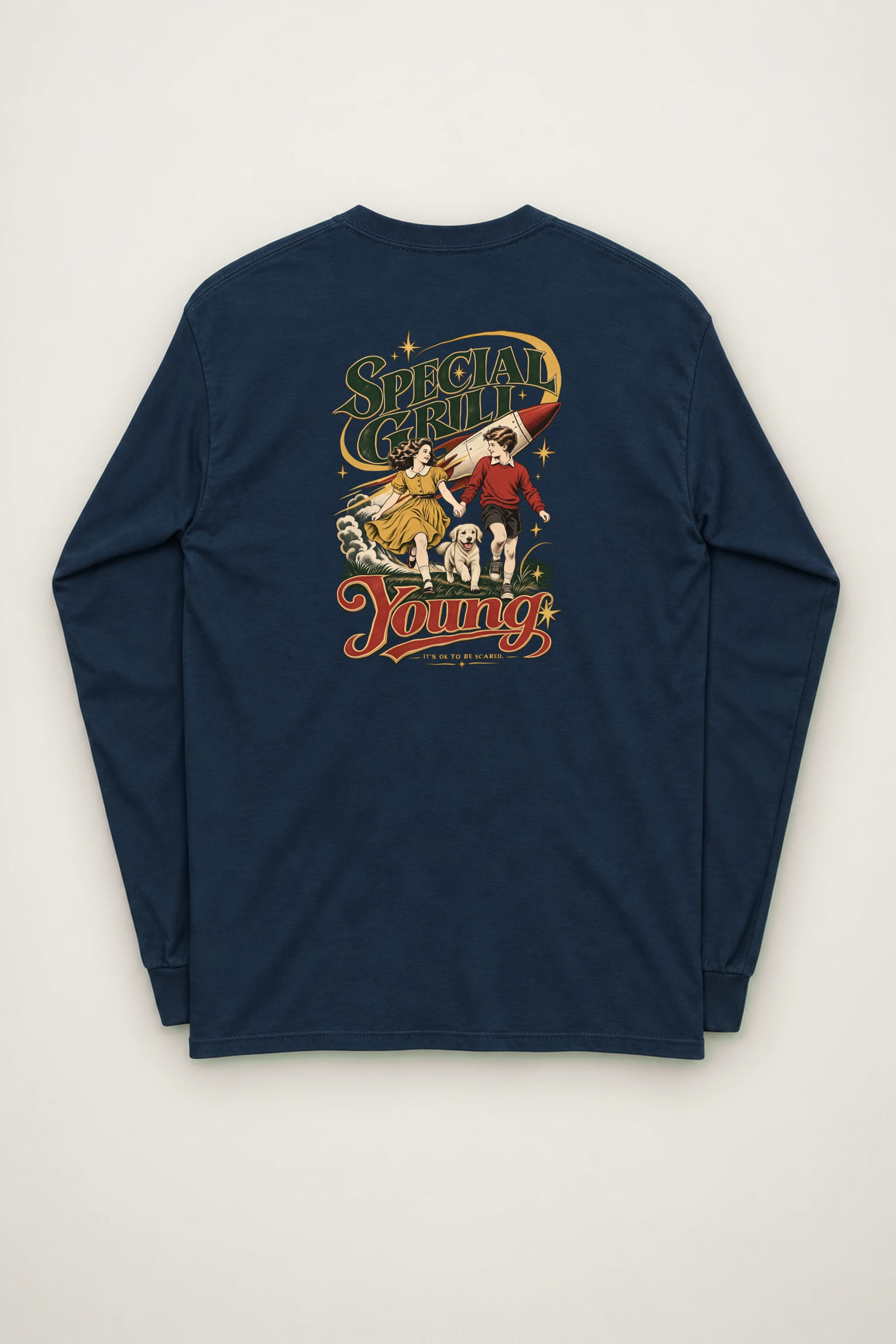 "Rocket Run" Unisex Longsleeve T-shirt
