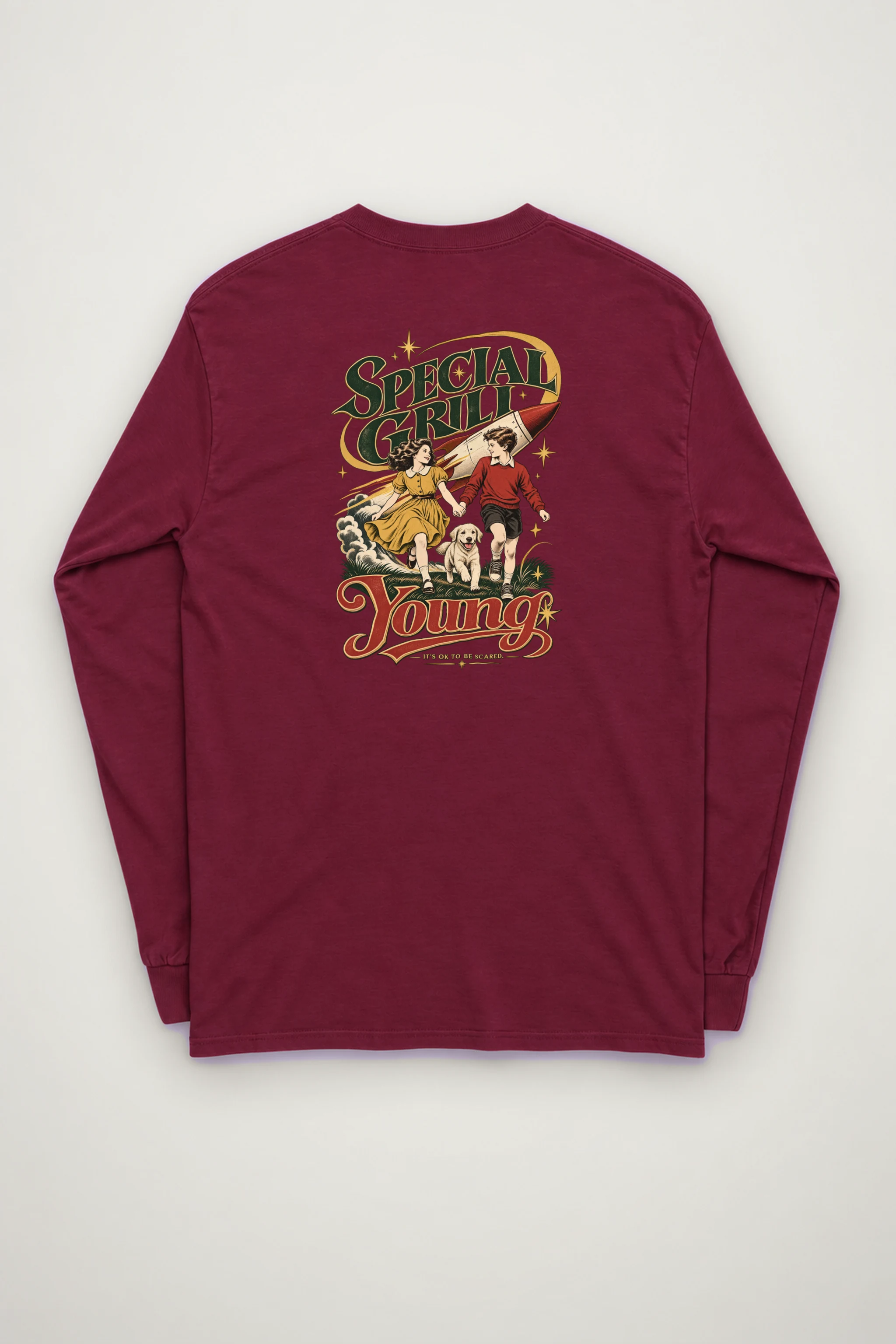 "Rocket Run" Unisex Longsleeve T-shirt