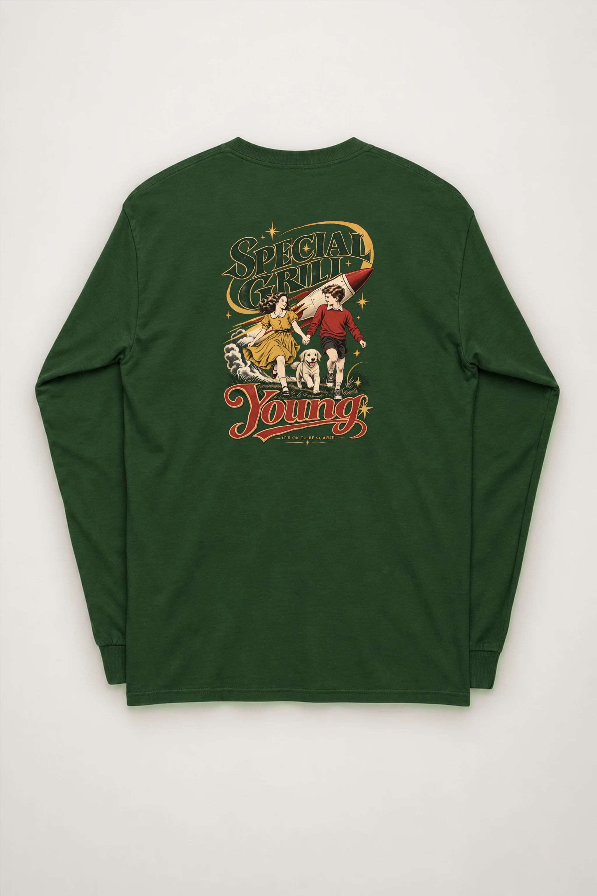 "Rocket Run" Unisex Longsleeve T-shirt