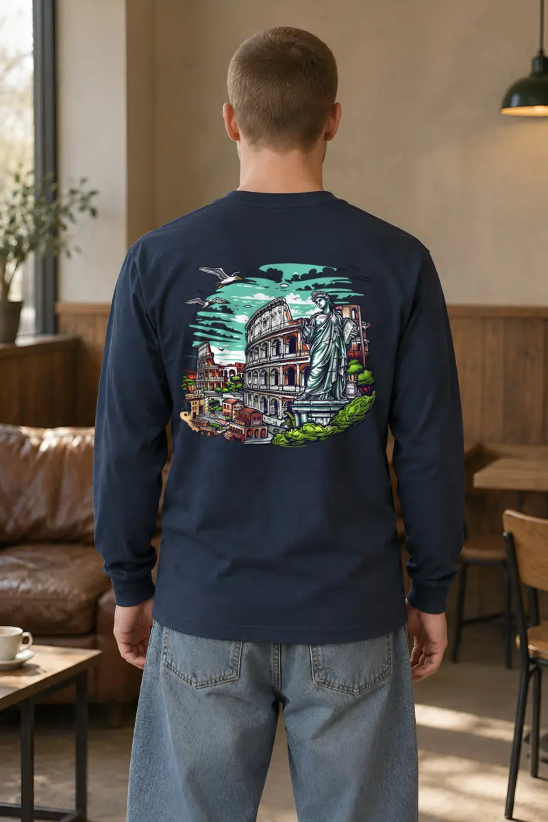 "Rome Watcher" Unisex Longsleeve T-shirt