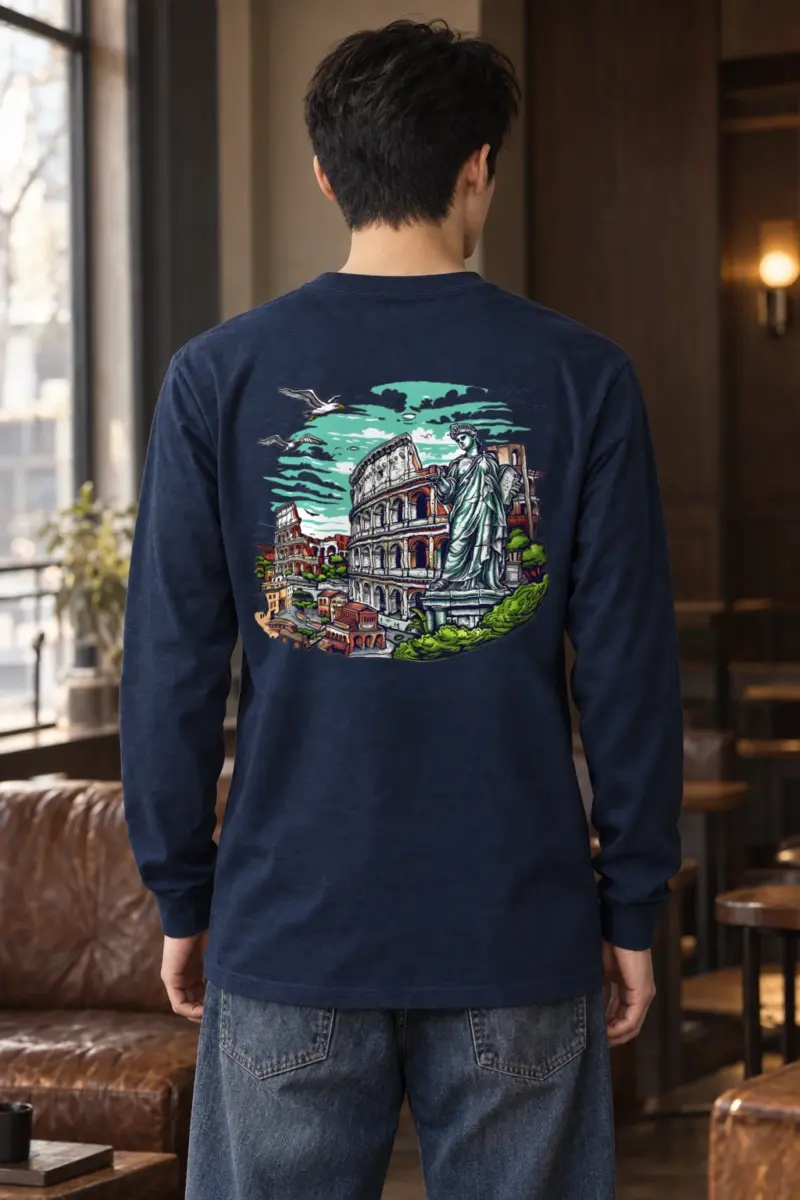"Rome Watcher" Unisex Longsleeve T-shirt