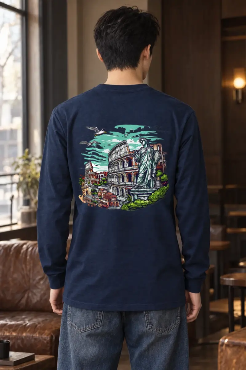 "Rome Watcher" Unisex Longsleeve T-shirt