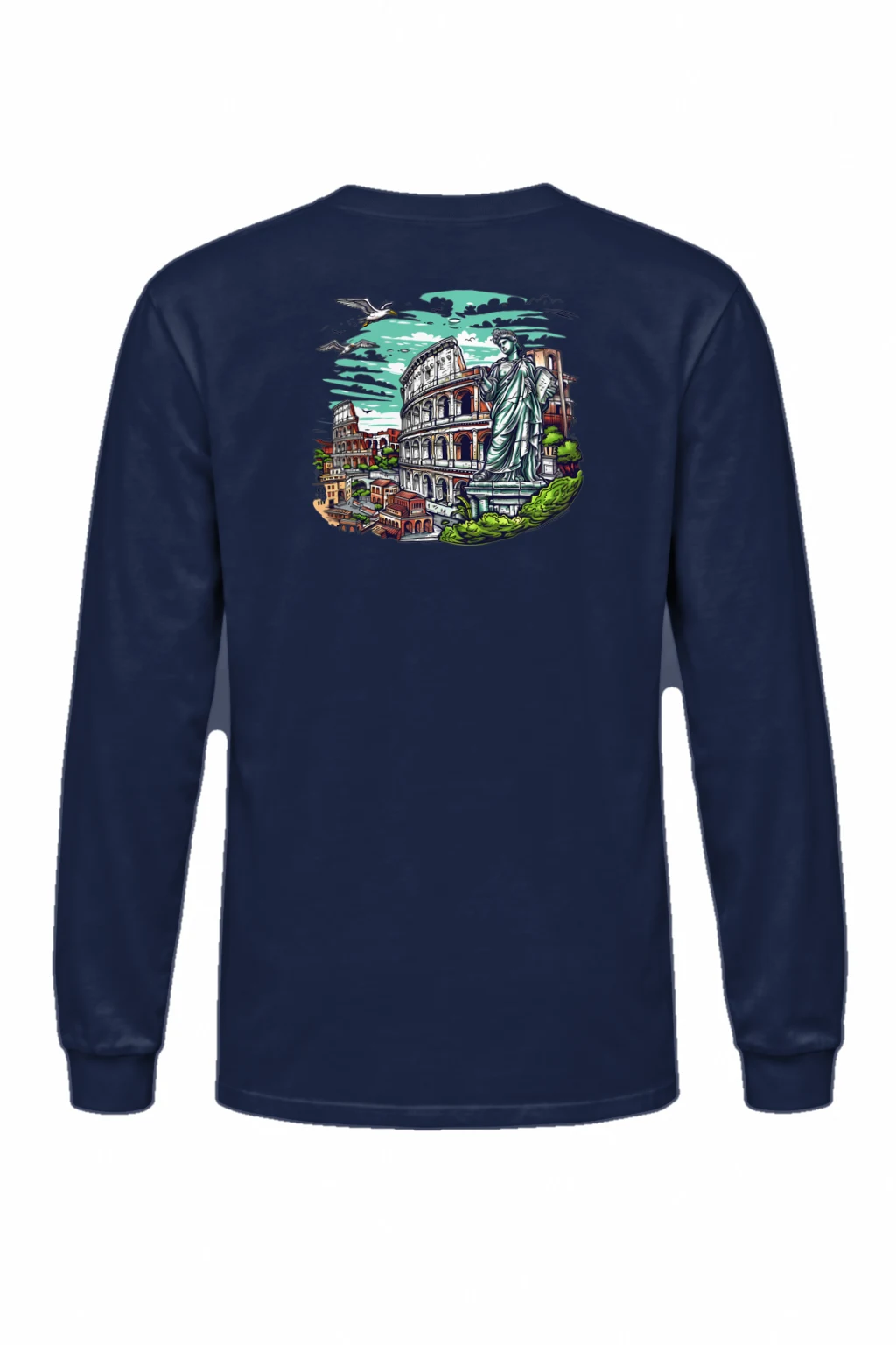 "Rome Watcher" Unisex Longsleeve T-shirt | Gildan 2400