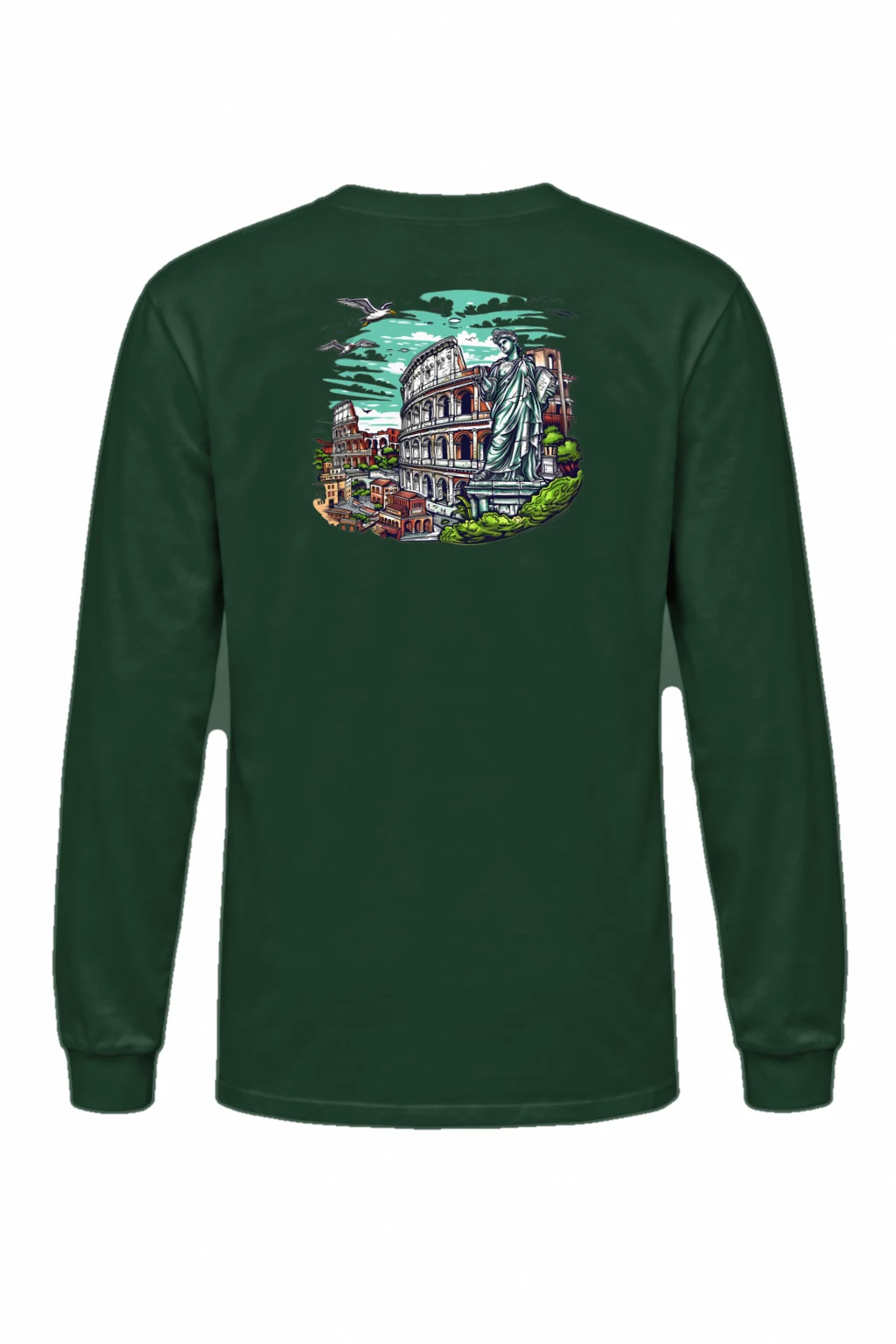 "Rome Watcher" Unisex Longsleeve T-shirt | Gildan 2400