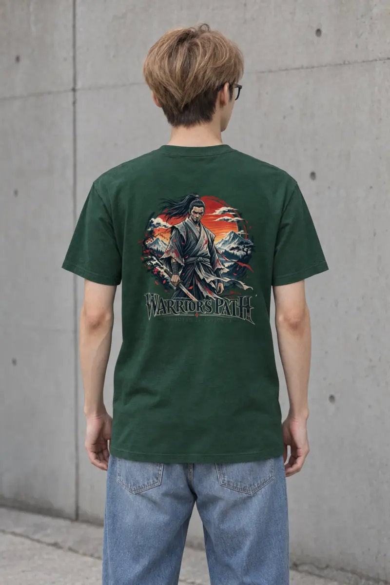 "Ronin's Resolve" Heavyweight Unisex Crewneck T-shirt