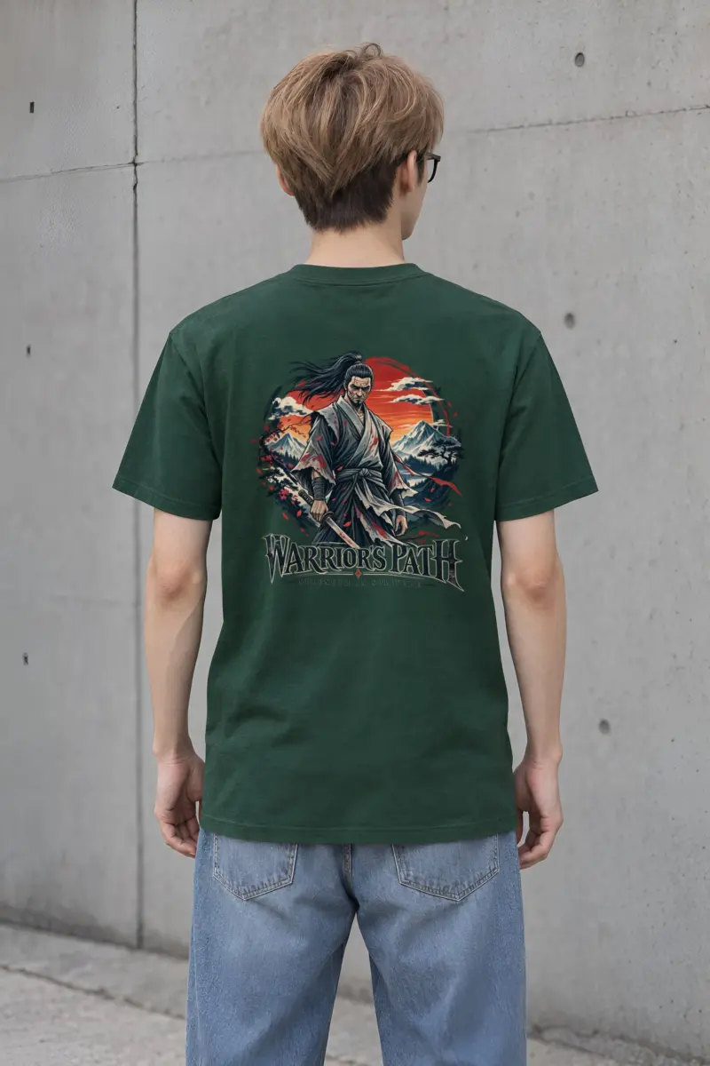 "Ronin's Resolve" Heavyweight Unisex Crewneck T-shirt