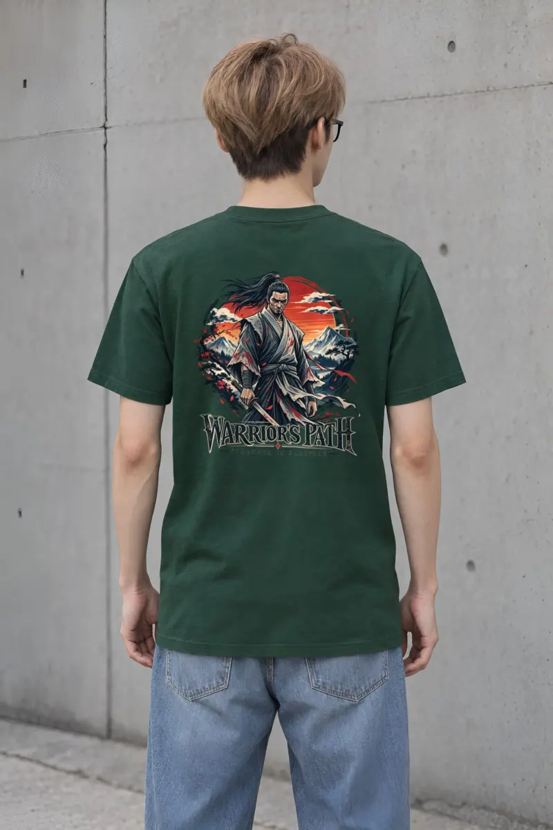 "Ronin's Resolve" Heavyweight Unisex Crewneck T-shirt