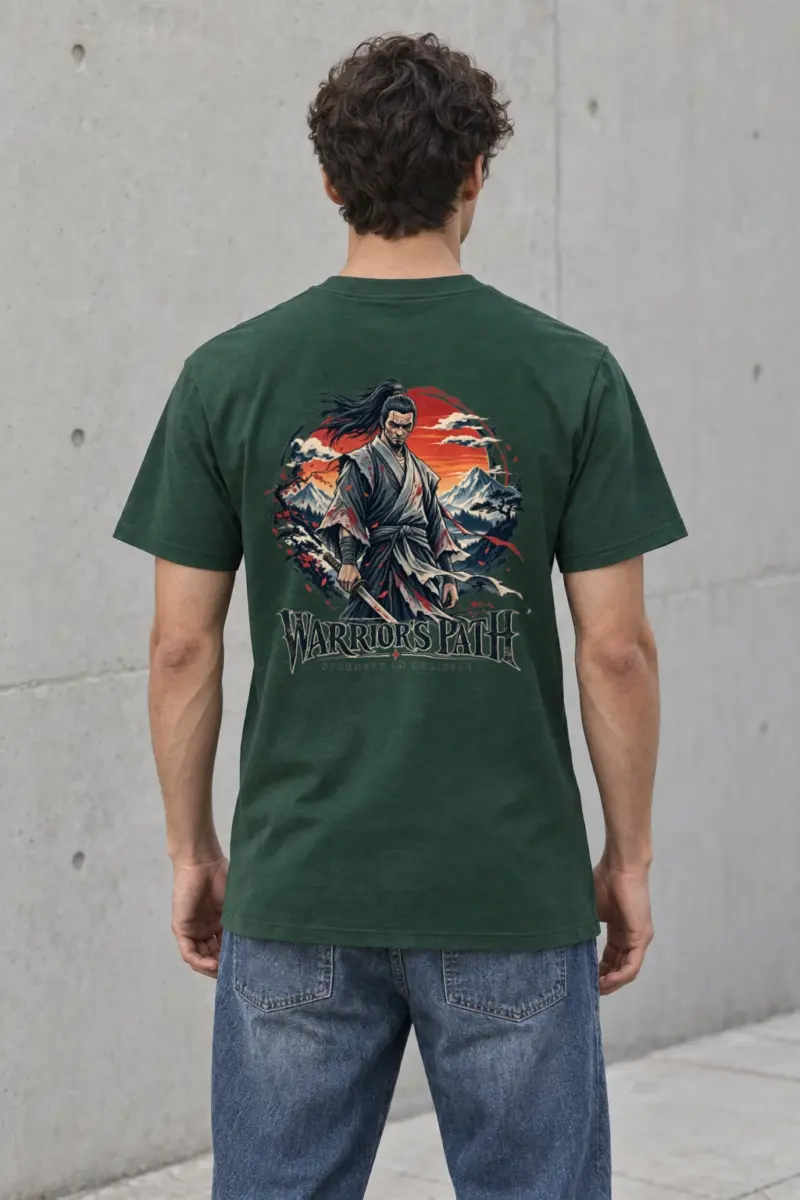 "Ronin's Resolve" Heavyweight Unisex Crewneck T-shirt | Gildan 5000