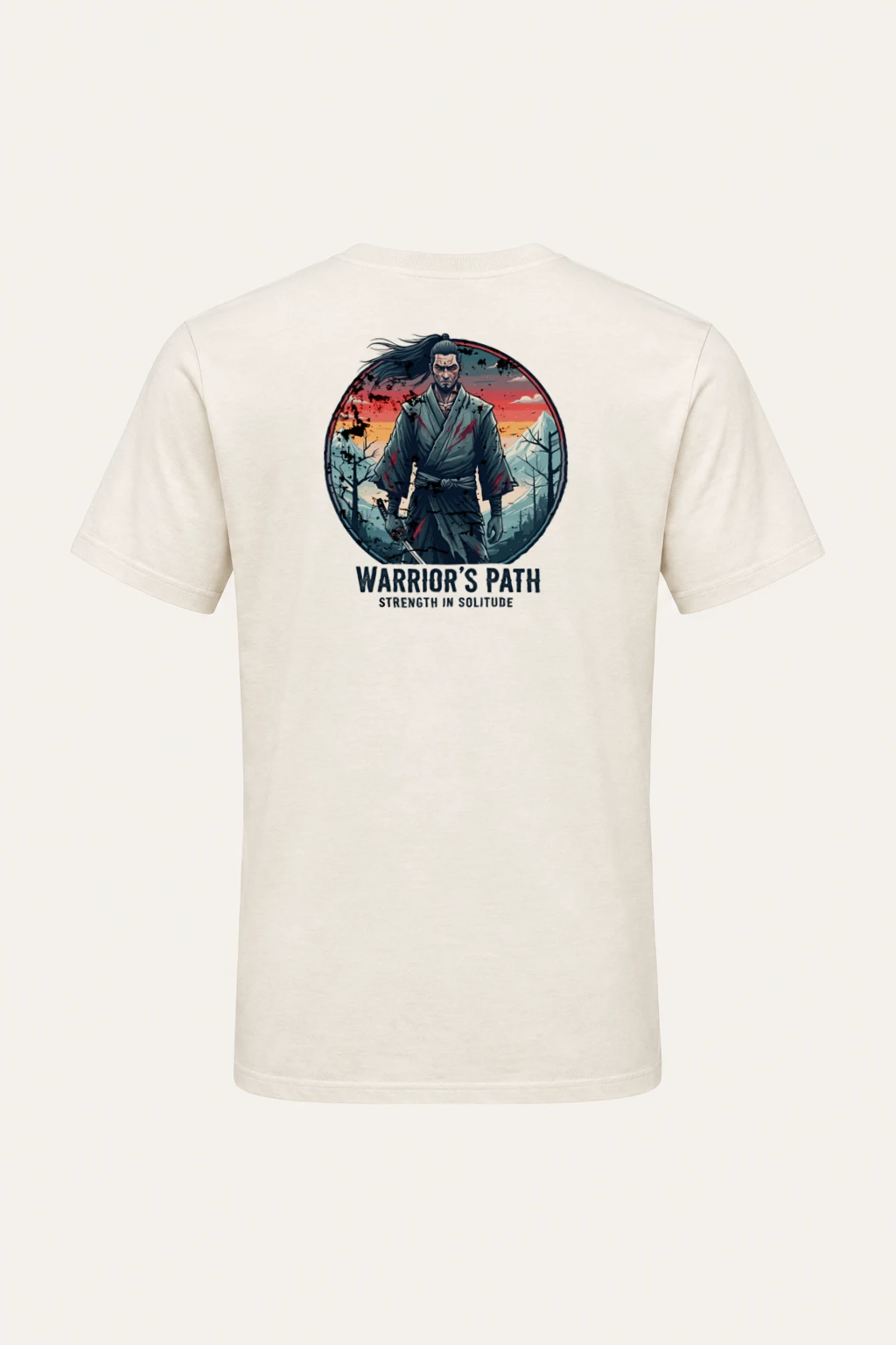 "Ronin's Resolve" Heavyweight Unisex Crewneck T-shirt | Gildan 5000
