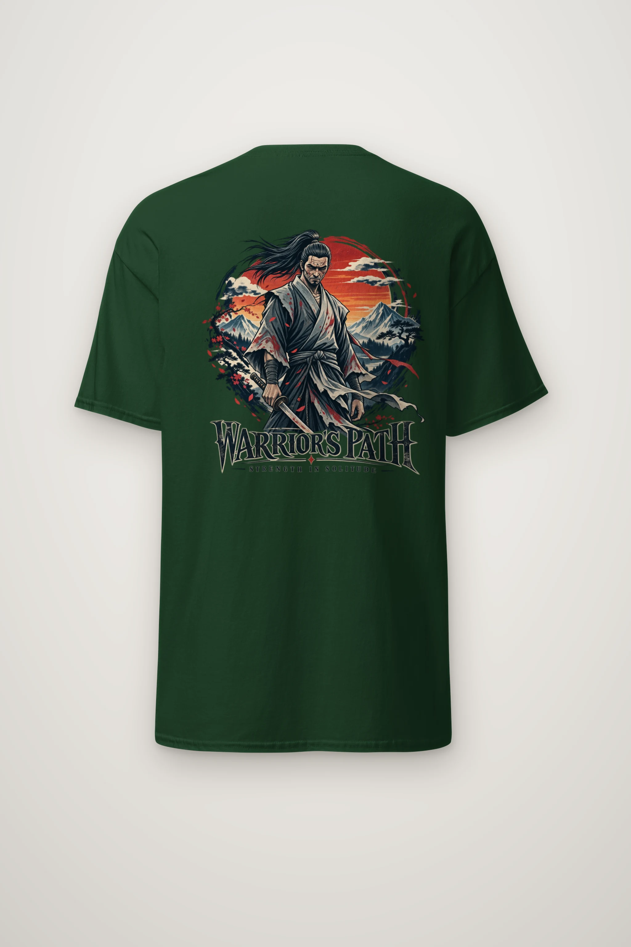 "Ronin's Resolve" Heavyweight Unisex Crewneck T-shirt