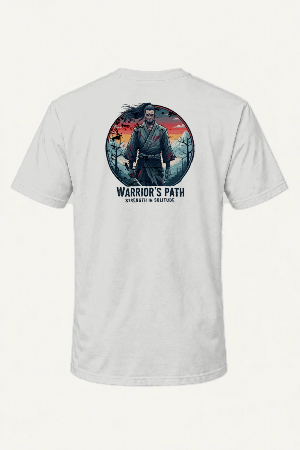 "Ronin's Resolve" Heavyweight Unisex Crewneck T-shirt | Gildan 5000