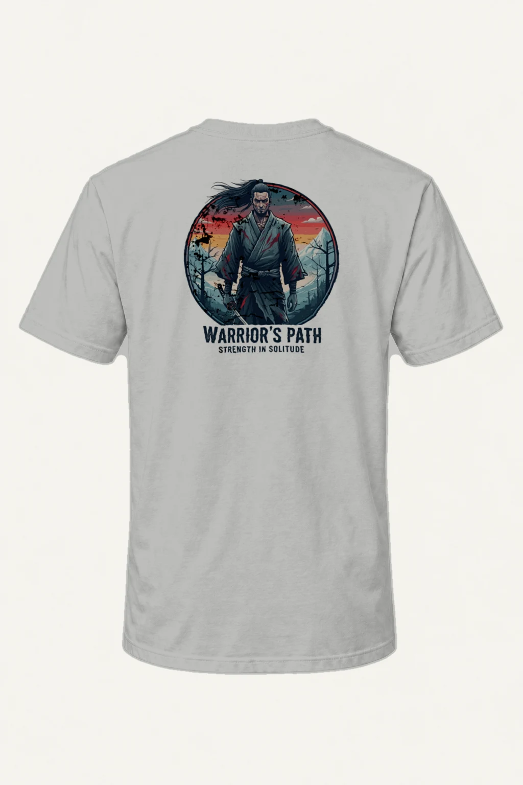 "Ronin's Resolve" Heavyweight Unisex Crewneck T-shirt | Gildan 5000