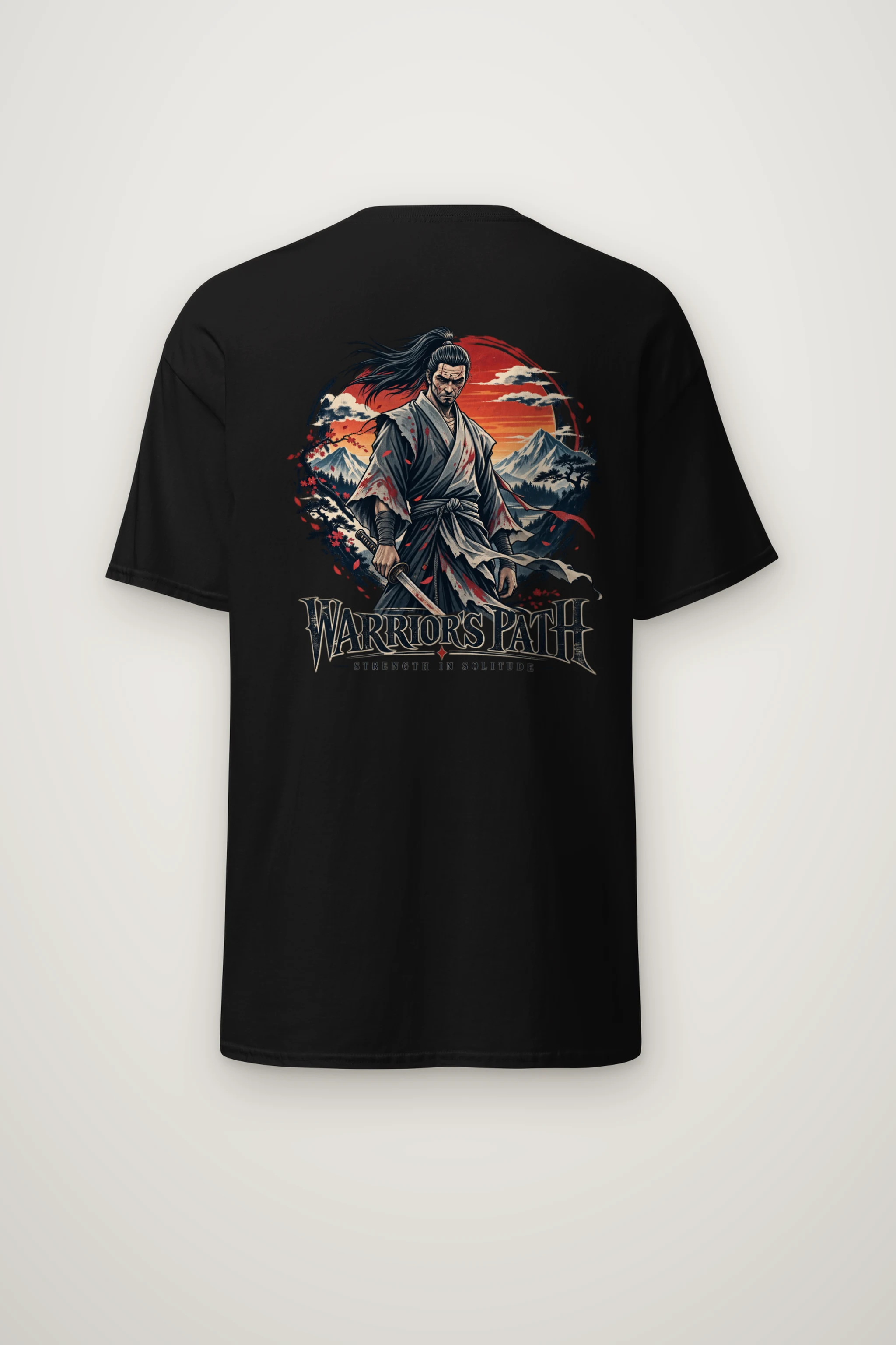 "Ronin's Resolve" Heavyweight Unisex Crewneck T-shirt