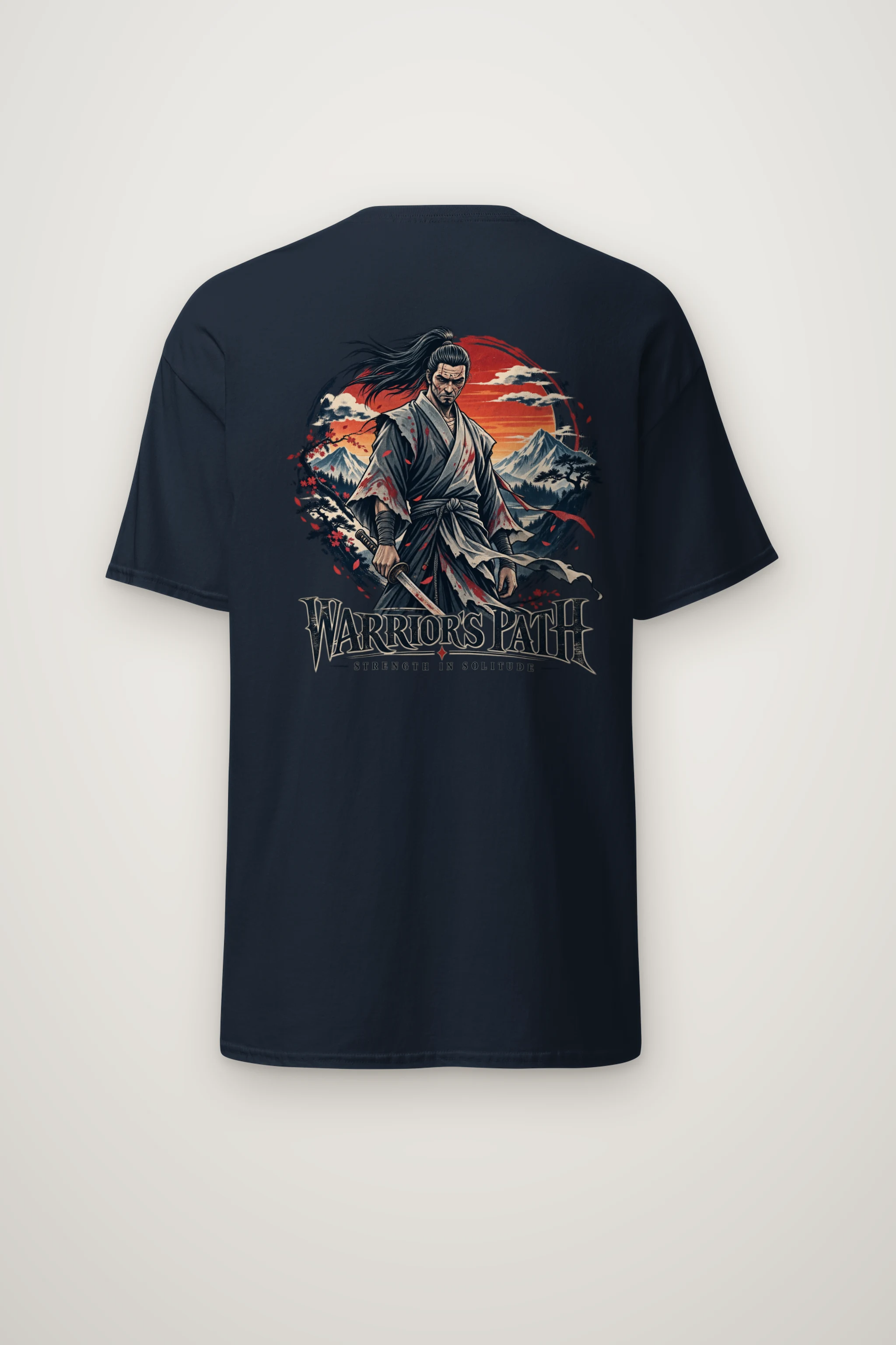 "Ronin's Resolve" Heavyweight Unisex Crewneck T-shirt