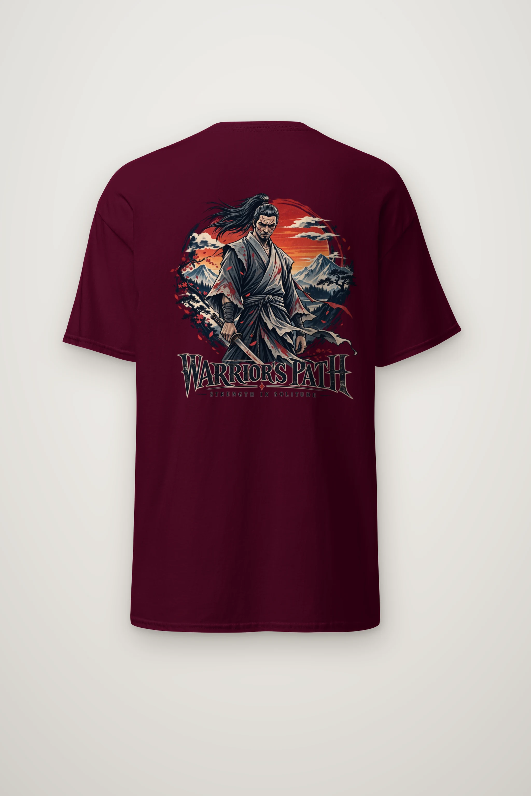 "Ronin's Resolve" Heavyweight Unisex Crewneck T-shirt