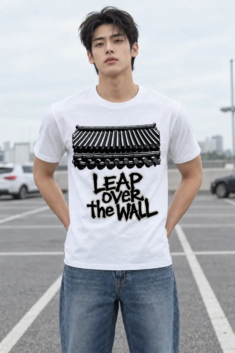 "Roofline Resolve" Heavyweight Unisex Crewneck T-shirt