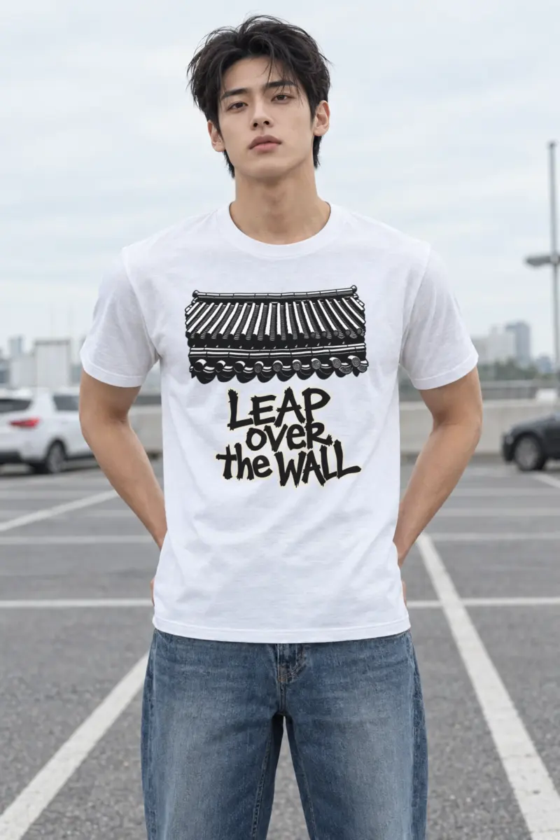 "Roofline Resolve" Heavyweight Unisex Crewneck T-shirt