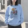 "Rooftop Bloom Society" Heavy Blend Unisex Crewneck Sweatshirt | Gildan 18000